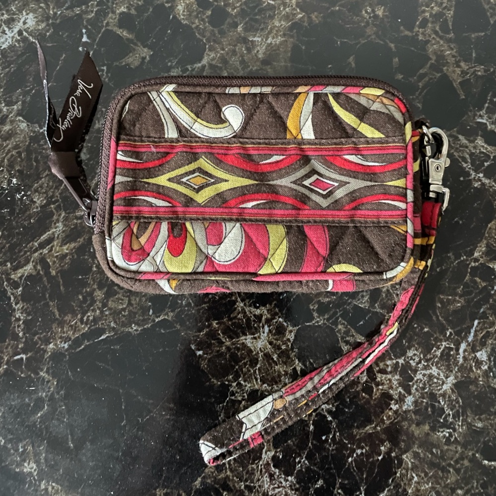 Vera Bradley Puccini zipper wristlet